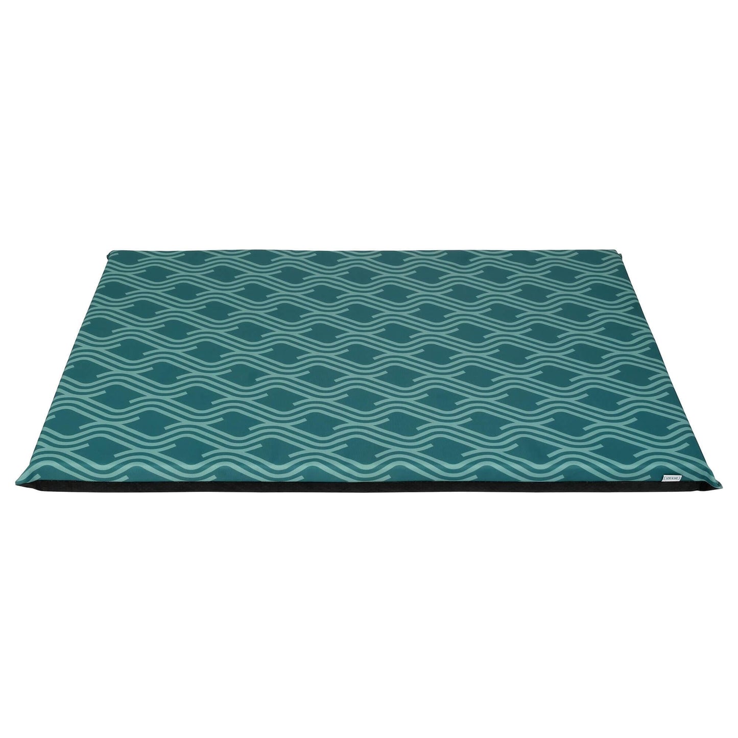 Lexi & Me Kennel/Crate Dog Mat Green Wave Large/X-Large