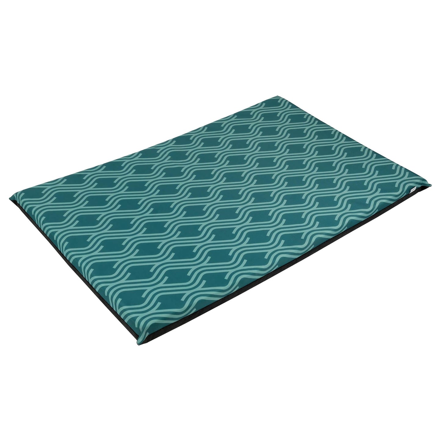 Lexi & Me Kennel/Crate Dog Mat Green Wave Large/X-Large