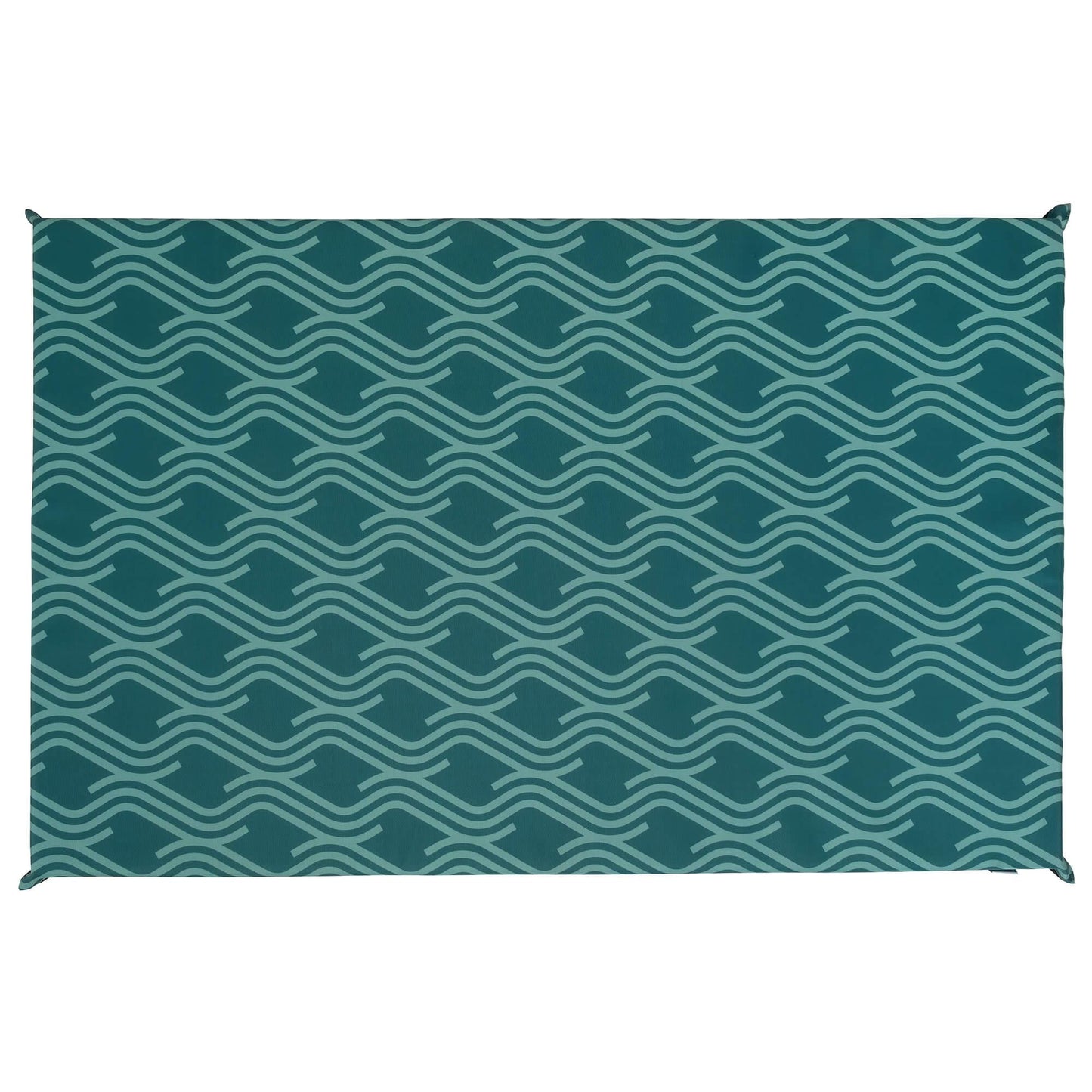 Lexi & Me Kennel/Crate Dog Mat Green Wave Large/X-Large