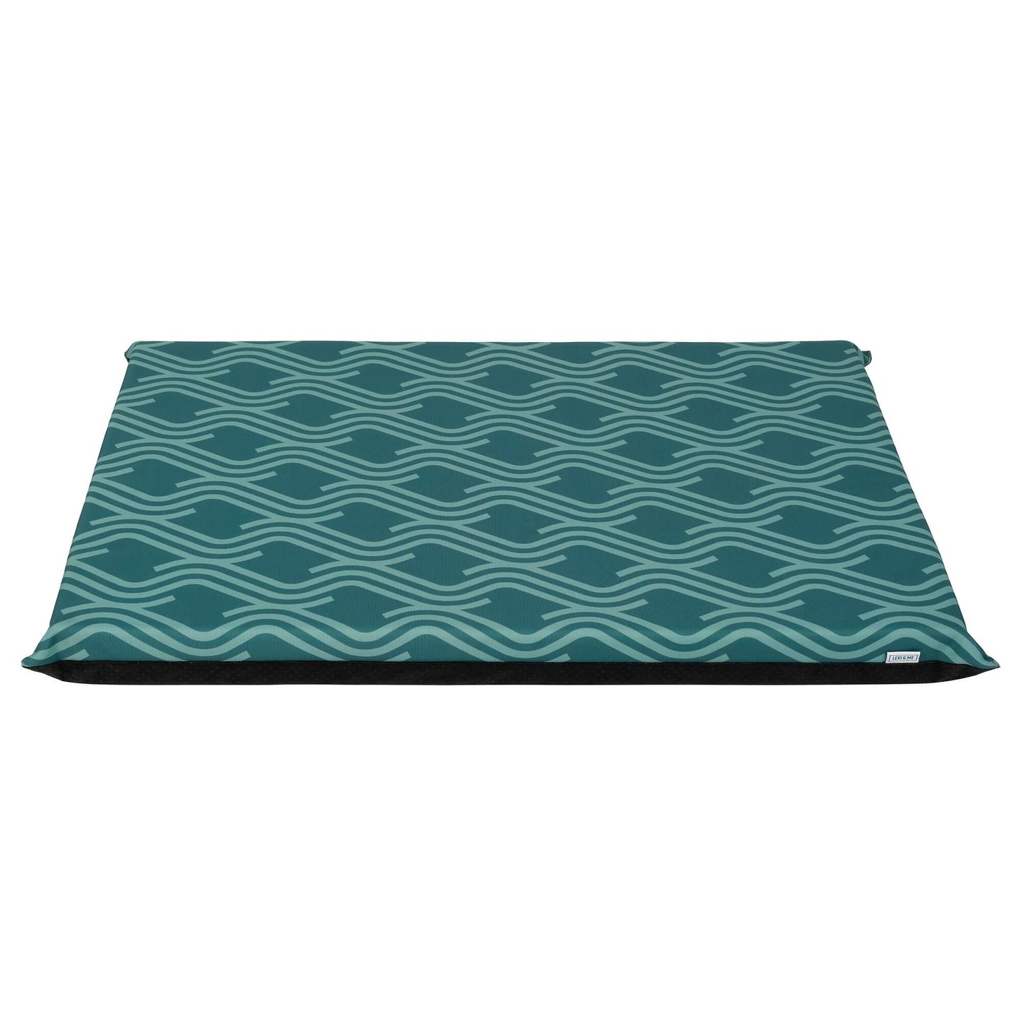 Lexi & Me Kennel/Crate Dog Mat Green Wave