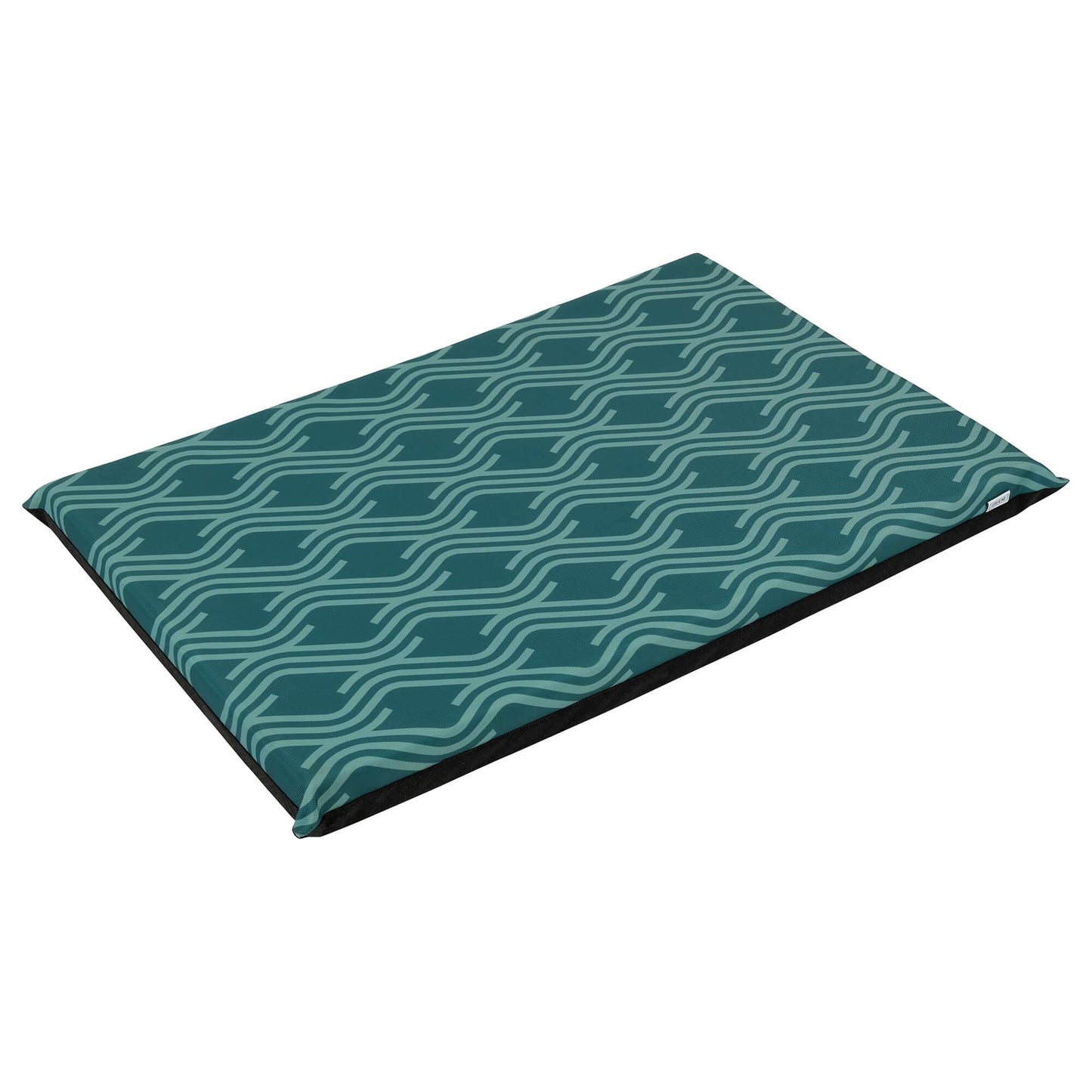 Lexi & Me Kennel/Crate Dog Mat Green Wave