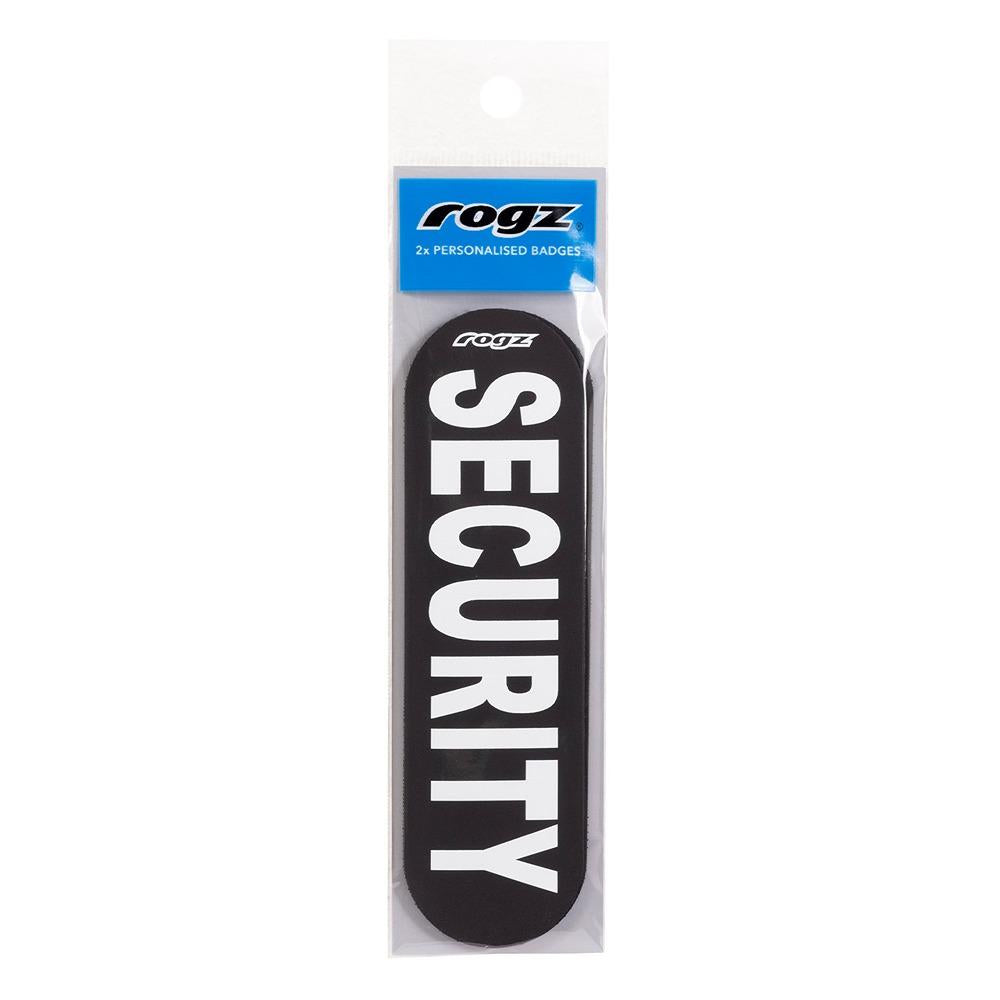 Rogz Personalised Pre-Made Badge Security