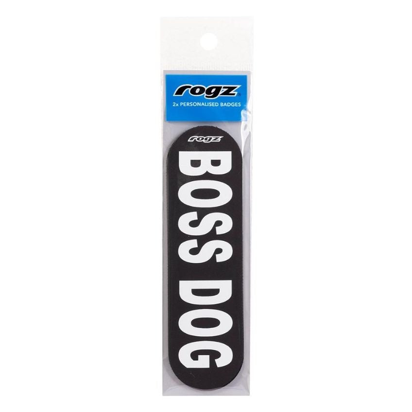 Rogz Personalised Pre-Made Badge Large