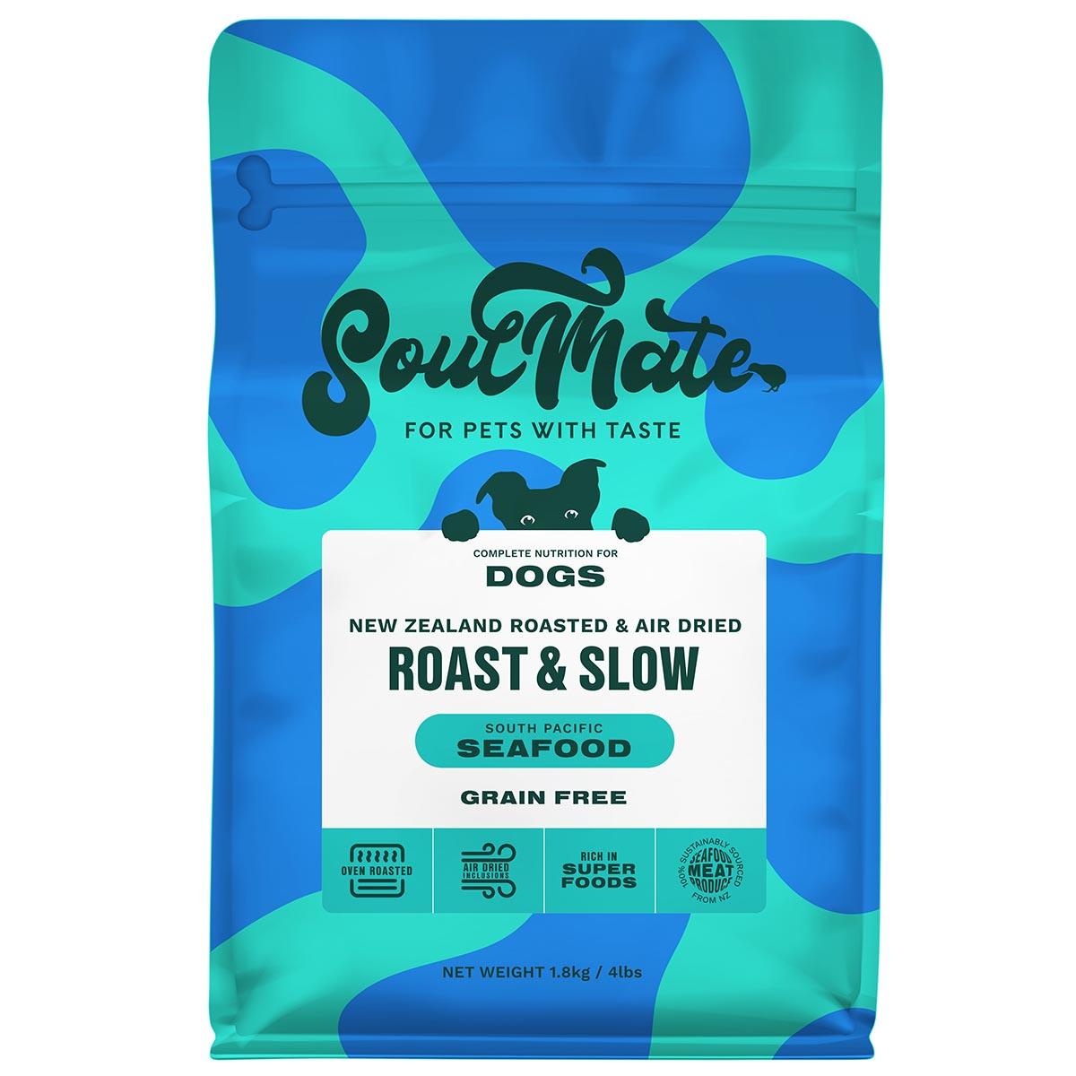 SoulMate Roast & Slow Baked and Air Dried South Pacific Seafood Dry Dog Food