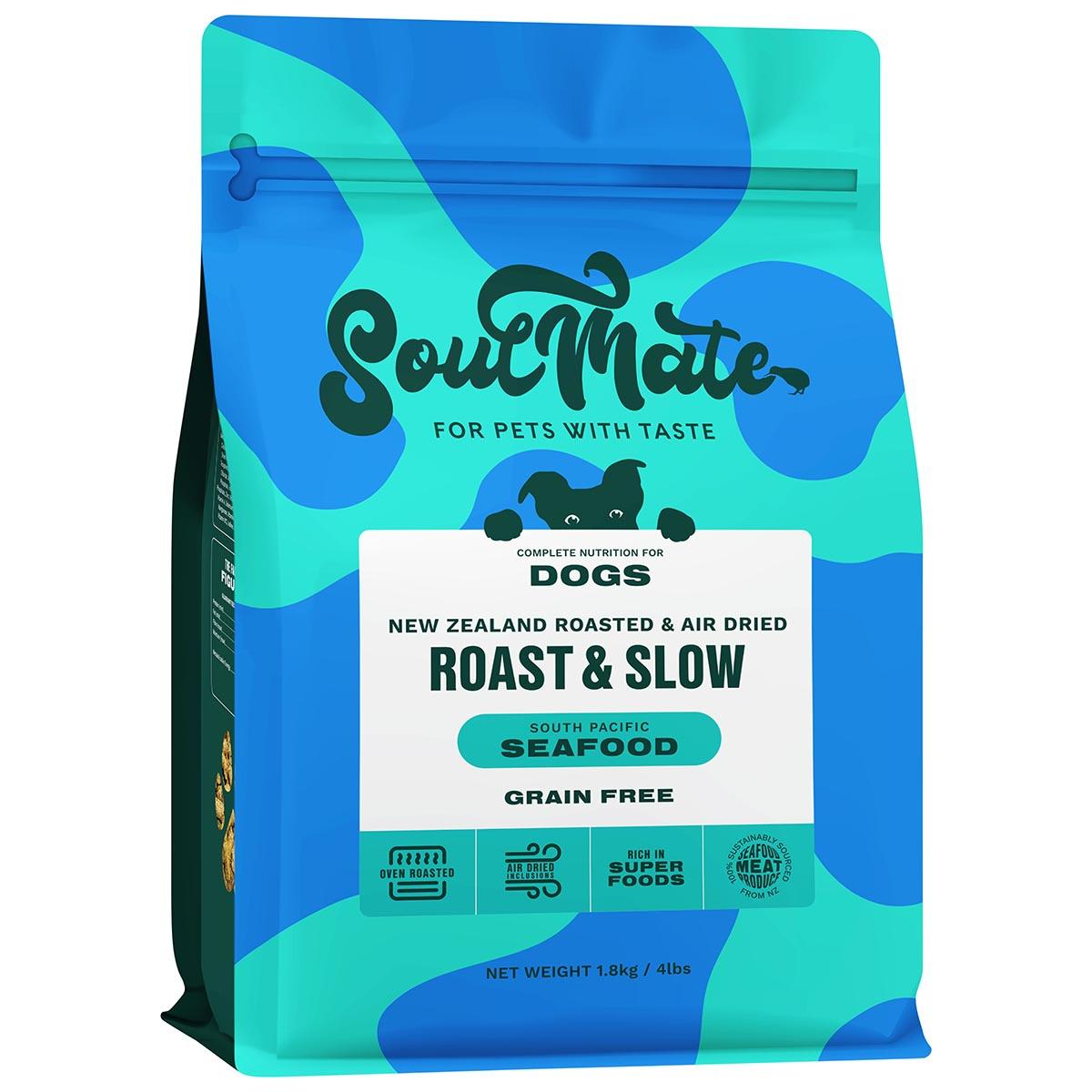 SoulMate Roast & Slow Baked and Air Dried South Pacific Seafood Dry Dog Food
