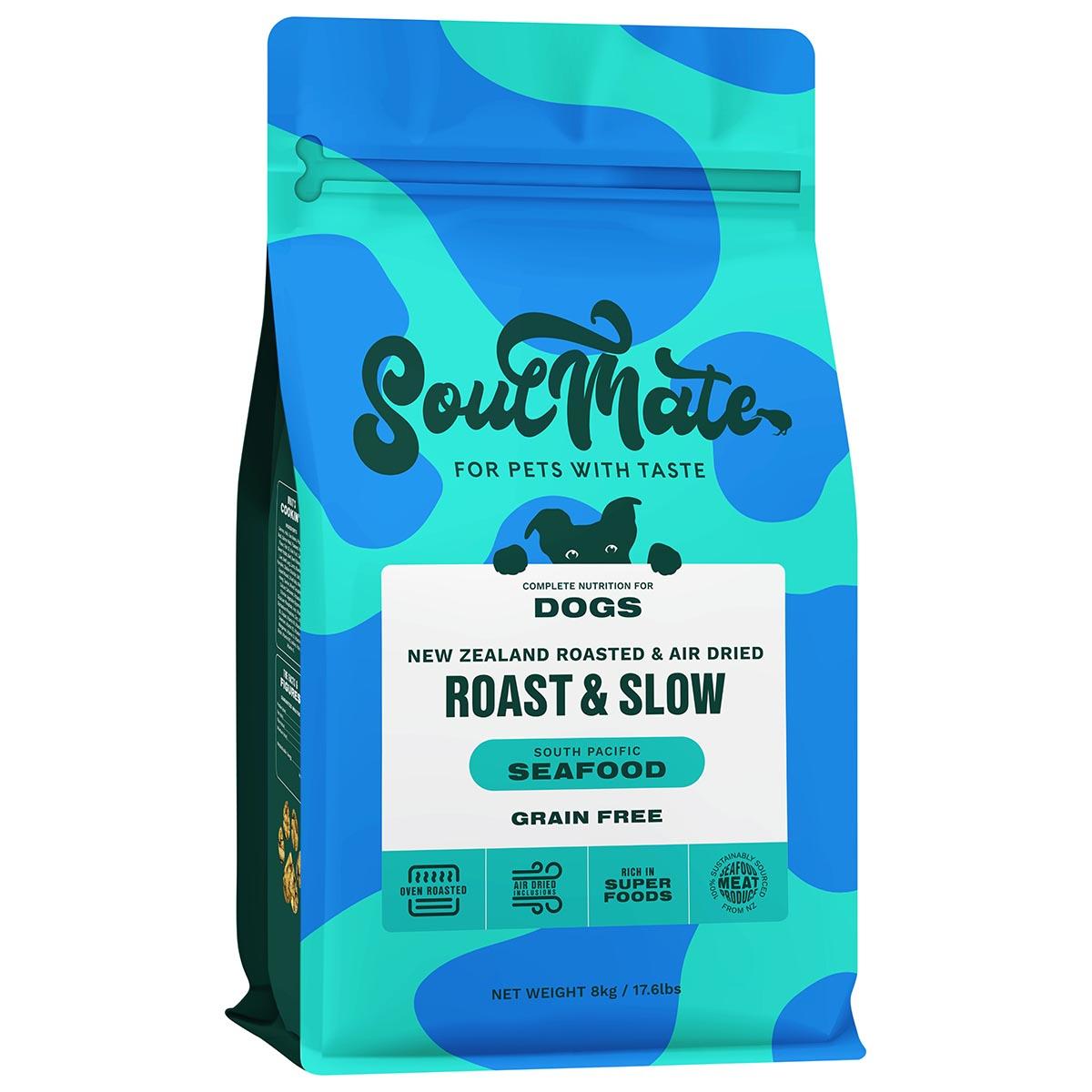 SoulMate Roast & Slow Baked and Air Dried South Pacific Seafood Dry Dog Food