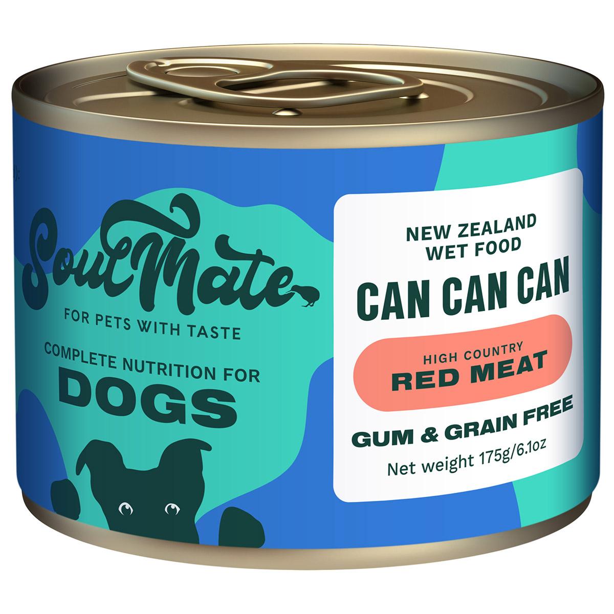 SoulMate Can Can Can High Country Red Meat Wet Dog Food