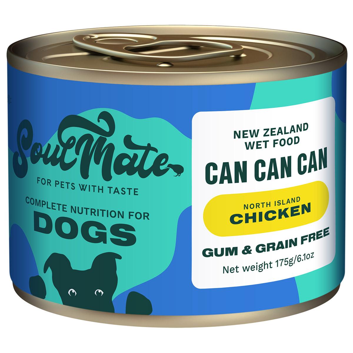 SoulMate Can Can Can North Island Chicken Wet Dog Food