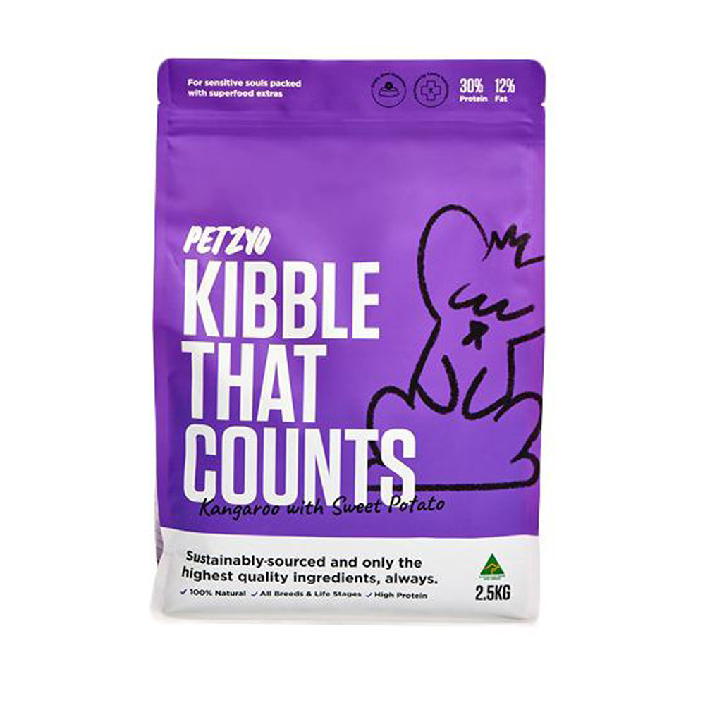 Petzyo Kangaroo & Sweet Potato With Superfood Extras Dry Dog Food
