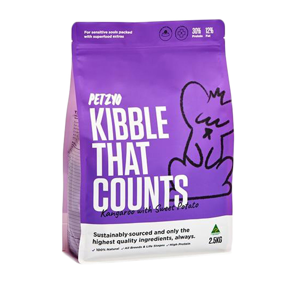 Petzyo Kangaroo & Sweet Potato With Superfood Extras Dry Dog Food