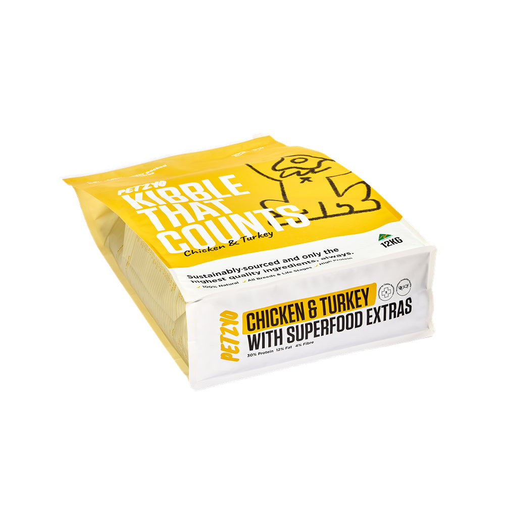 Petzyo Chicken & Turkey With Superfood Extras Dry Dog Food