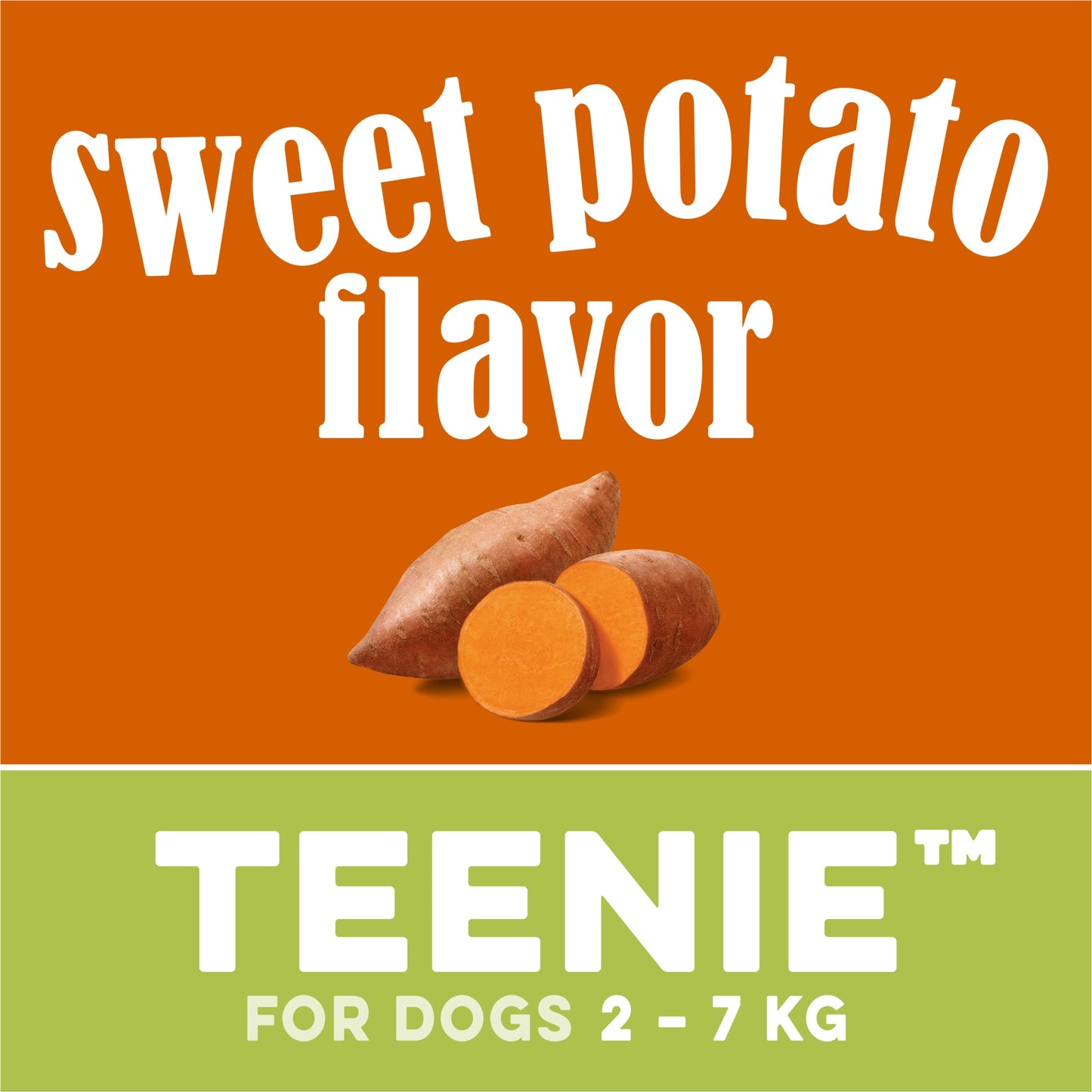 Greenies Canine Dental Dog Treat Sweet Potato Flavored Teenie 340g