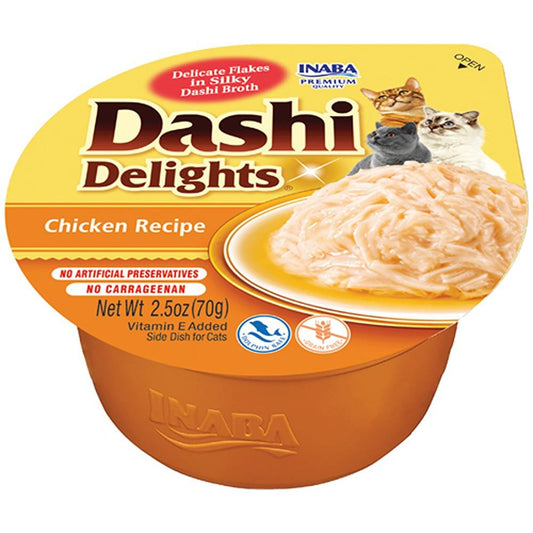Inaba Cup Dashi Chicken Cat Treat 70g