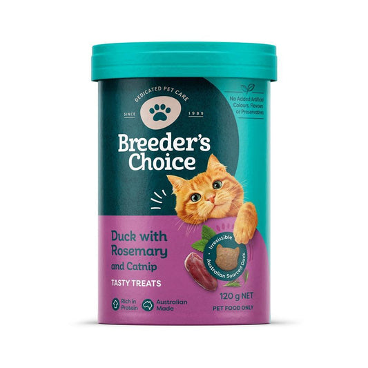 Breeder's Choice Duck, Rosemary & Catnip Cat Treats