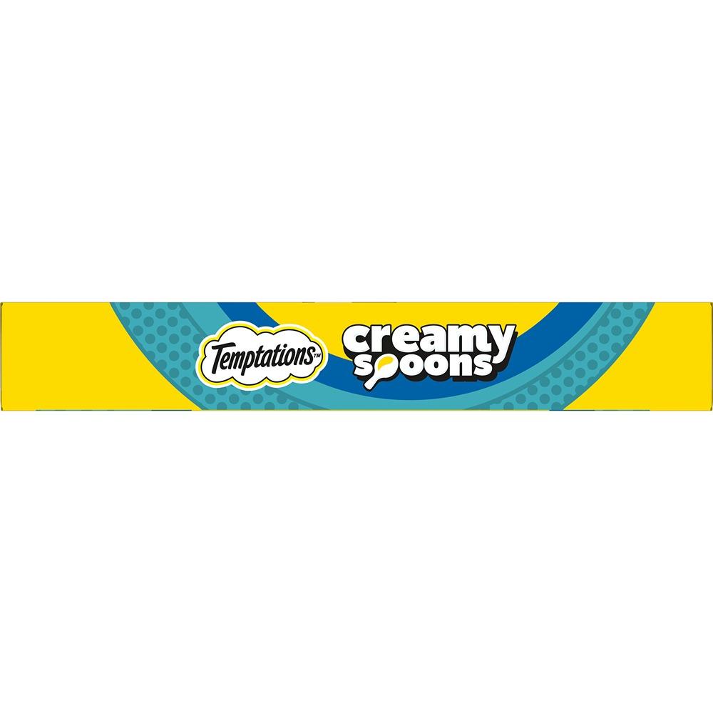 Temptations Creamy Spoons Cat Treat Savory Salmon & Tempting Tuna 4x10g