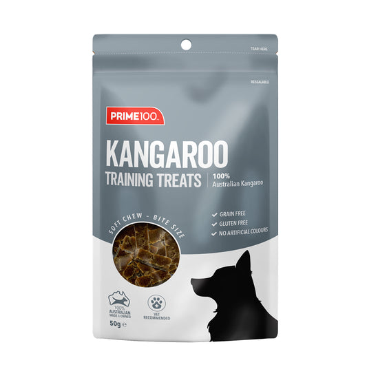 Prime100 Kangaroo Training Dog Treats 50g