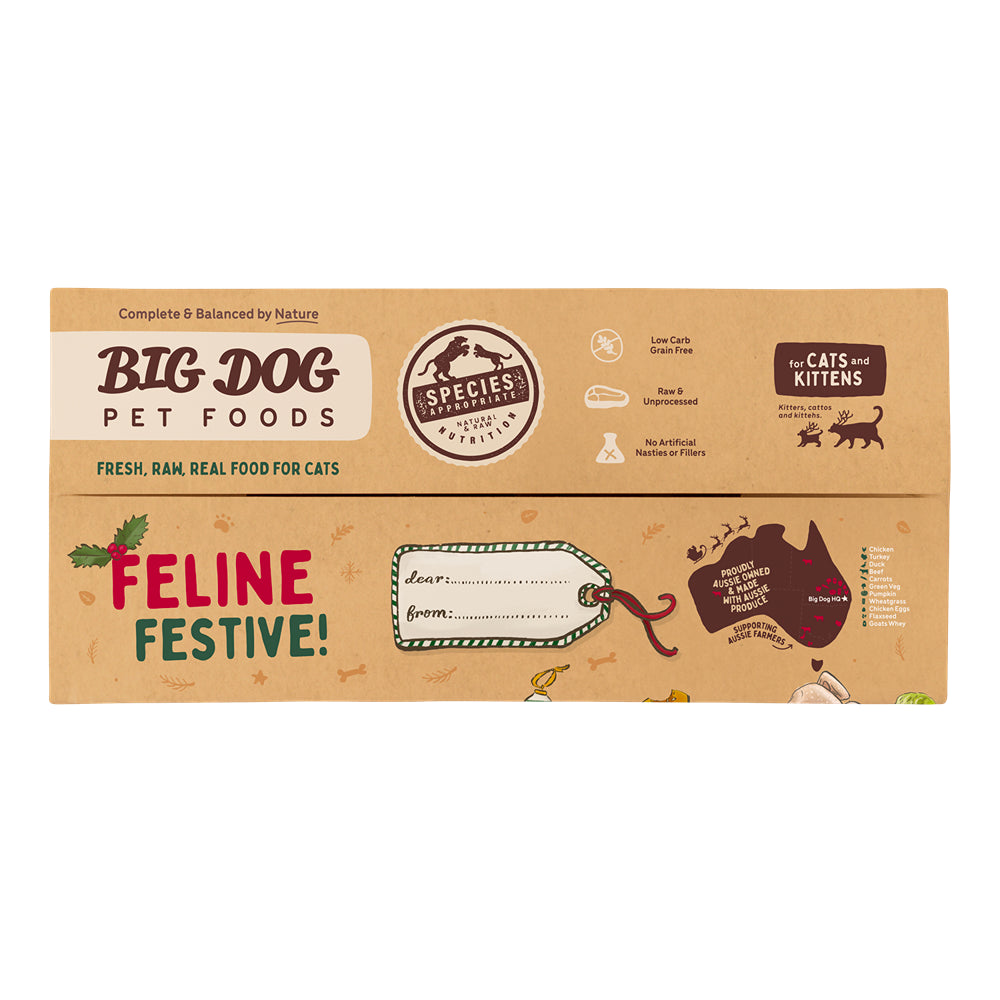 Big Dog Turducken Raw Food for Cats 1.38kg