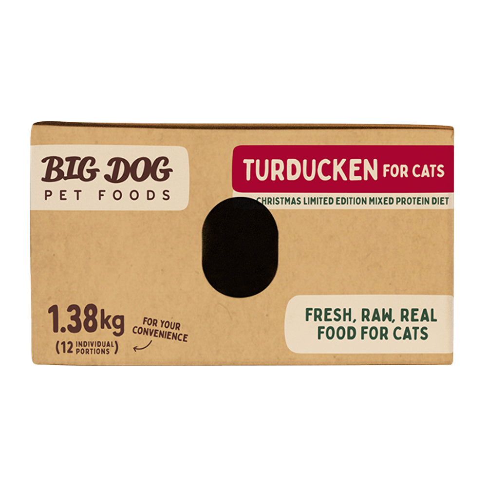 Big Dog Turducken Raw Food for Cats 1.38kg