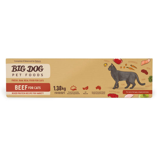 Big Dog Raw Beef Cat Food