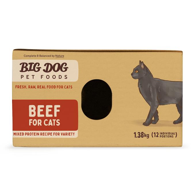 Big Dog Raw Beef Cat Food