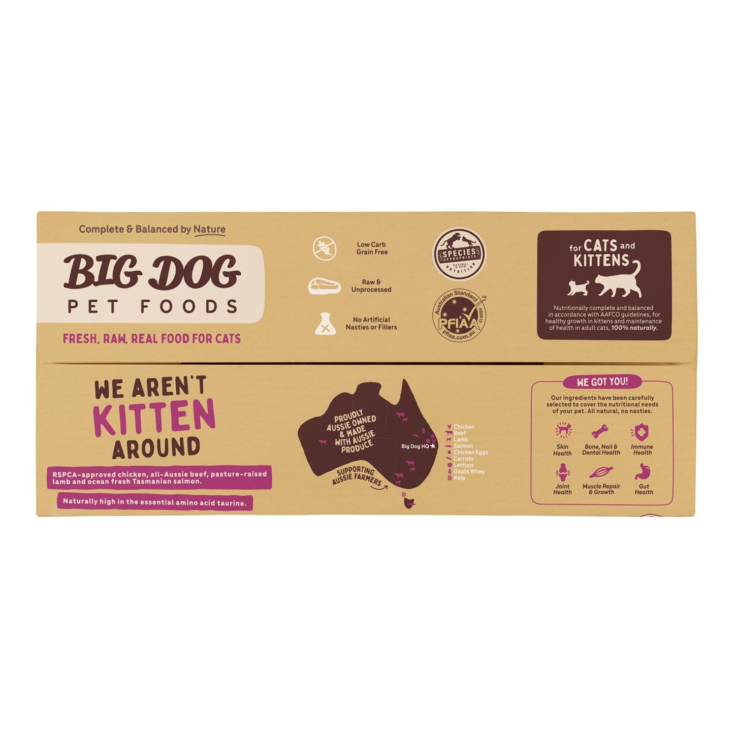 Big Dog Combo Raw Cat Food