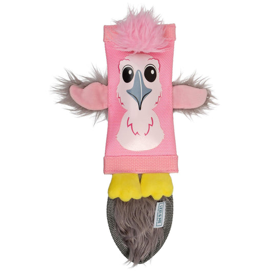 Lexi & Me Galah Tough Flat Dog Toy