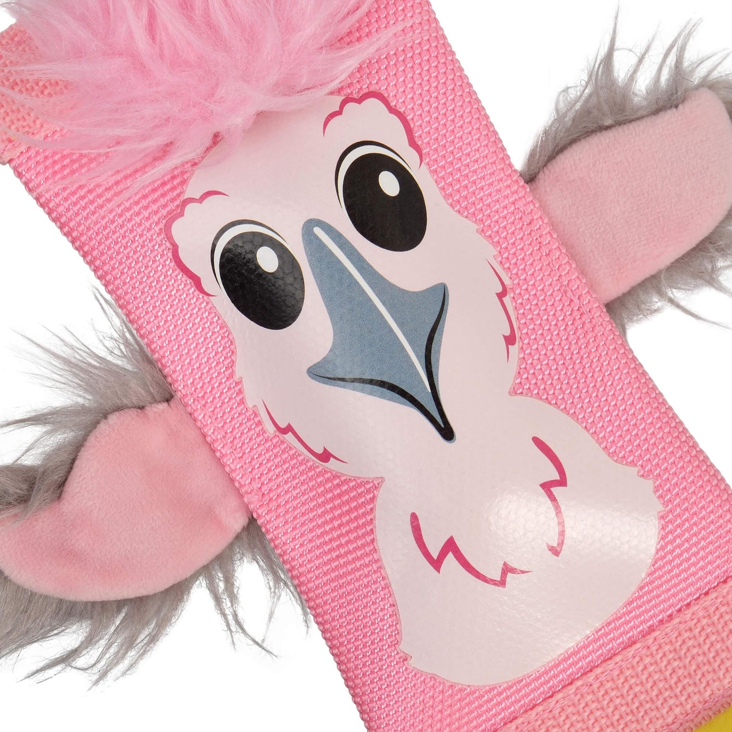 Lexi & Me Galah Tough Flat Dog Toy