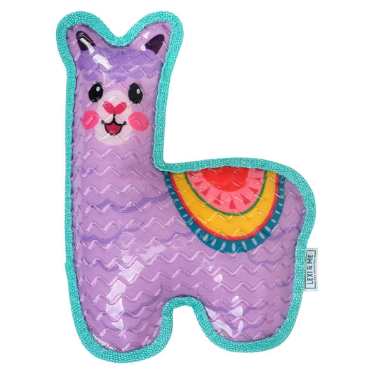 Lexi & Me Llama Tough Rubber Dog Toy