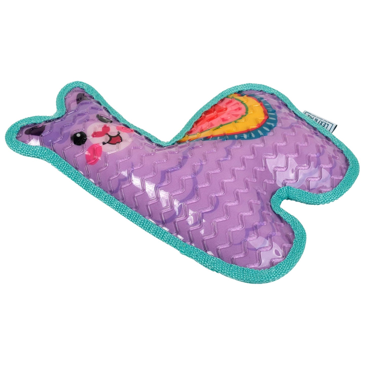 Lexi & Me Llama Tough Rubber Dog Toy