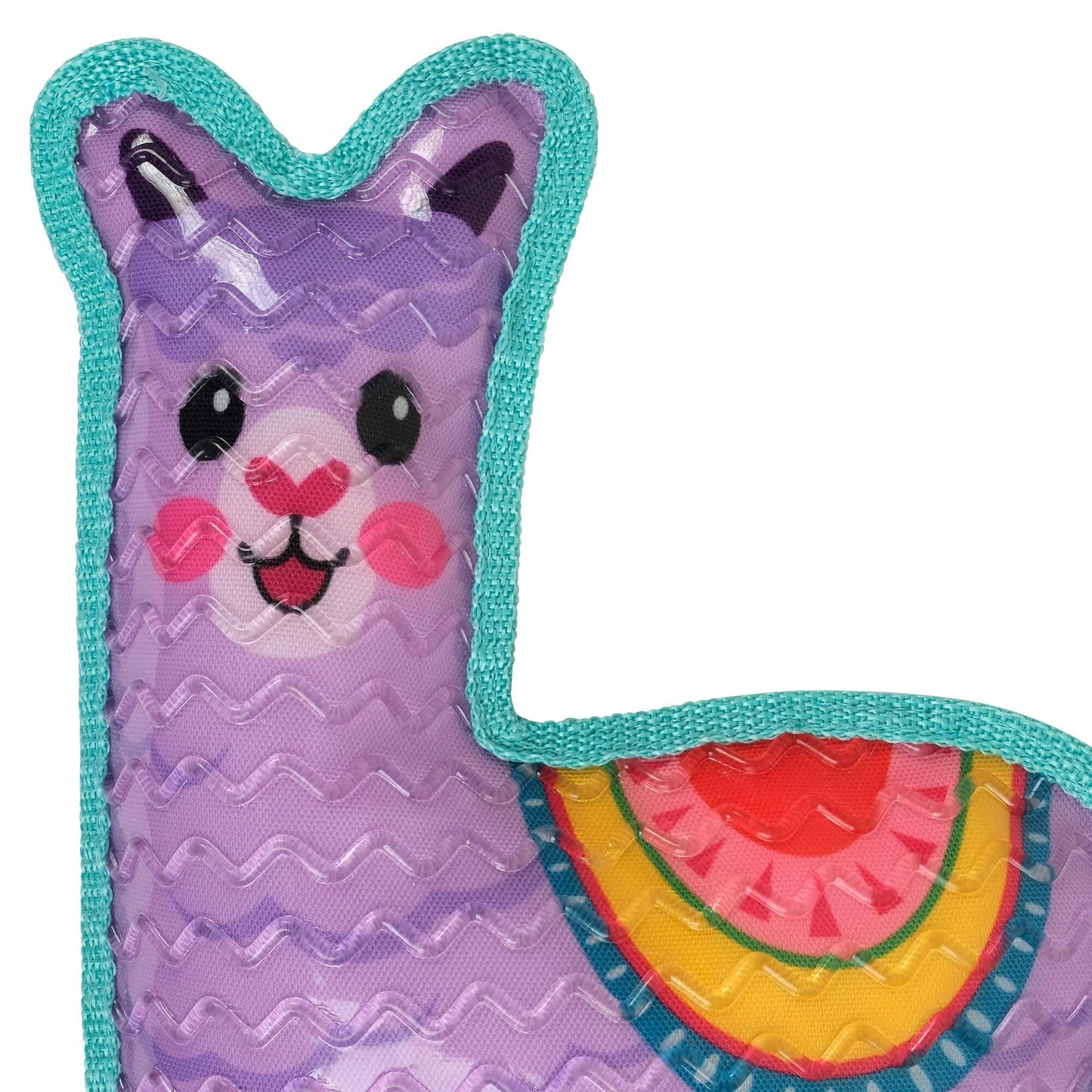 Lexi & Me Llama Tough Rubber Dog Toy