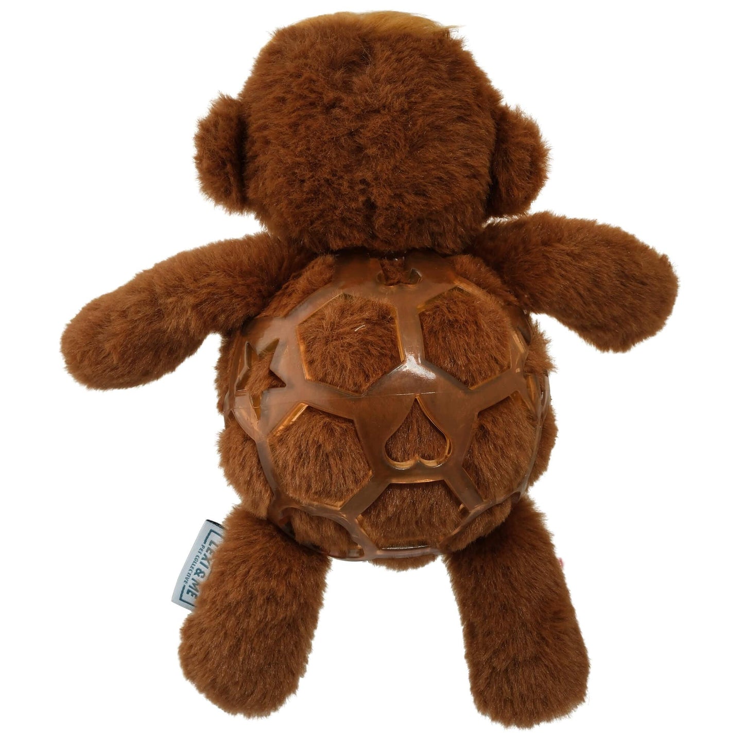 Lexi & Me Monkey Plush Rubber Dog Toy