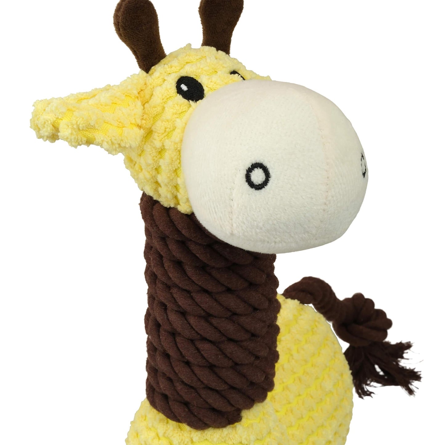 Lexi & Me Giraffe Plush Rope Dog Toy