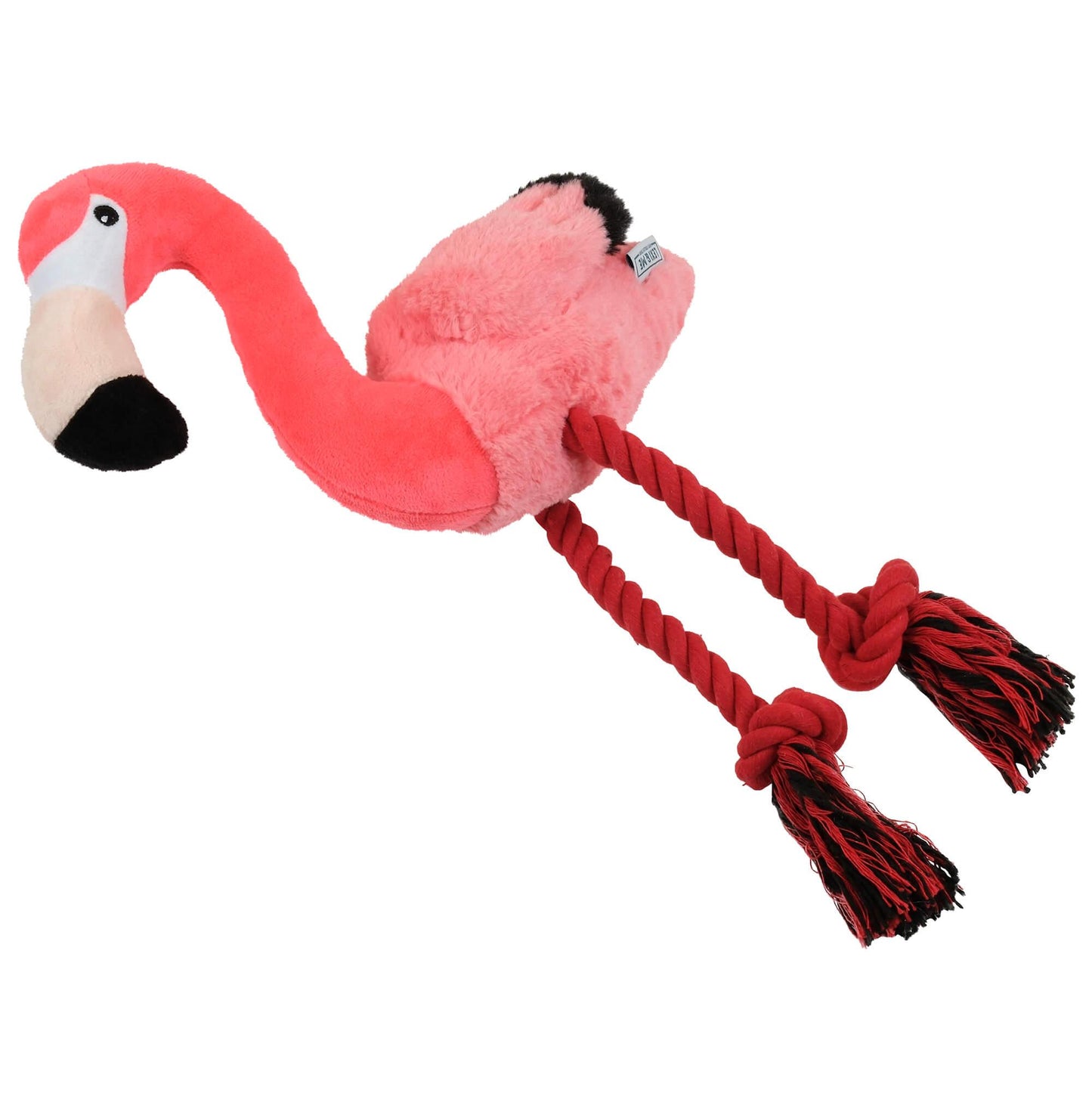 Lexi & Me Flamingo Plush Rope Dog Toy