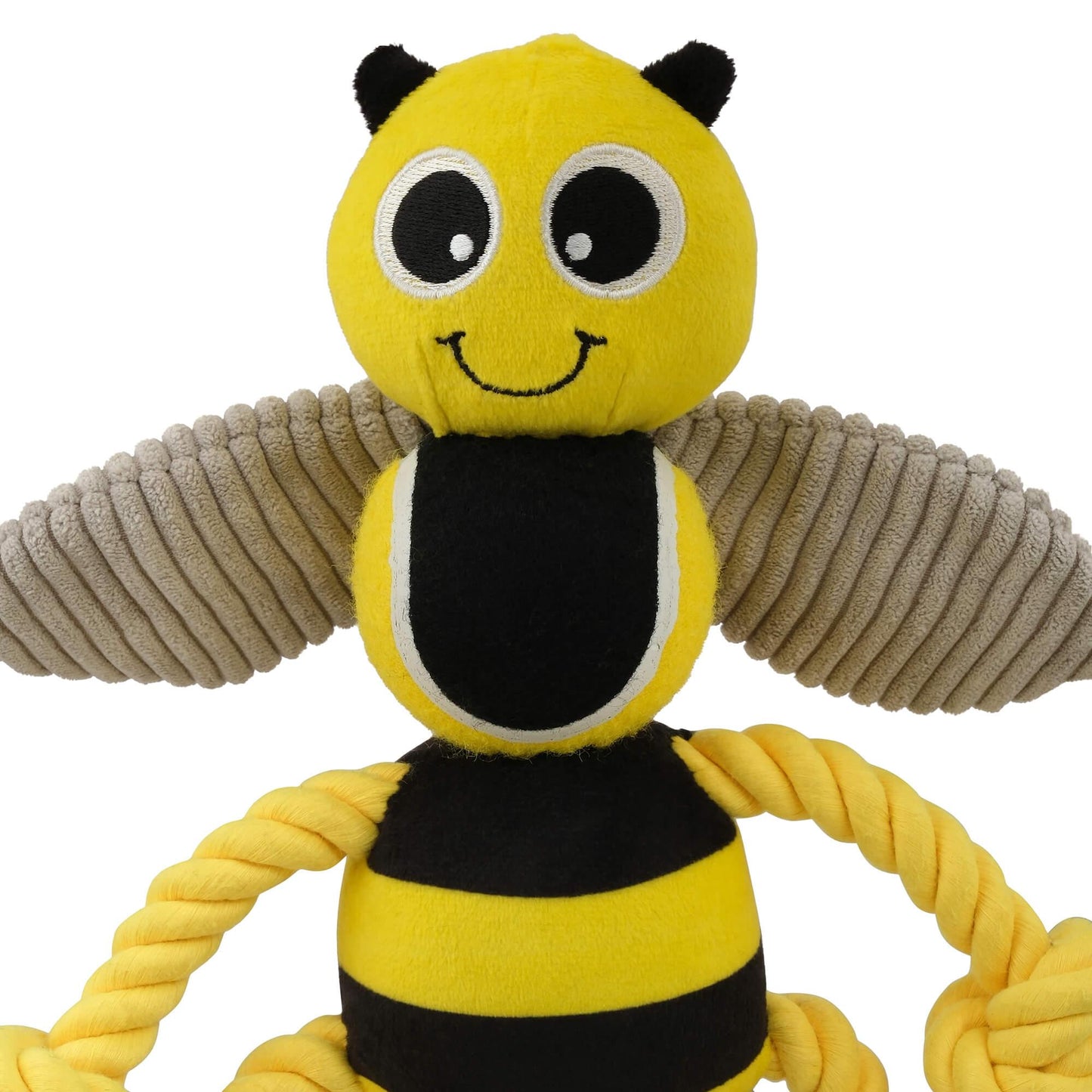 Lexi & Me Bee Rope Ball Dog Toy