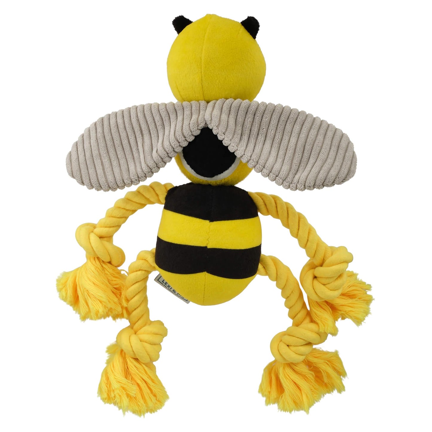 Lexi & Me Bee Rope Ball Dog Toy