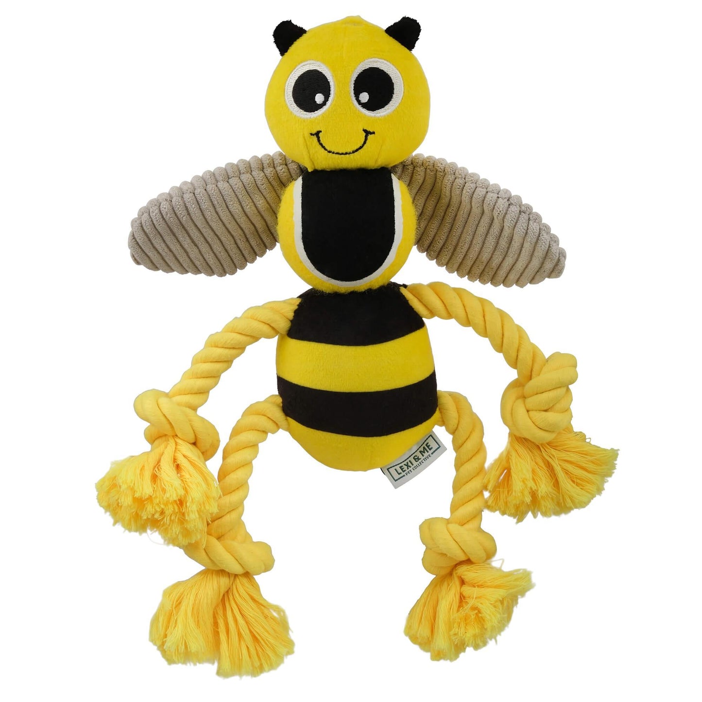 Lexi & Me Bee Rope Ball Dog Toy