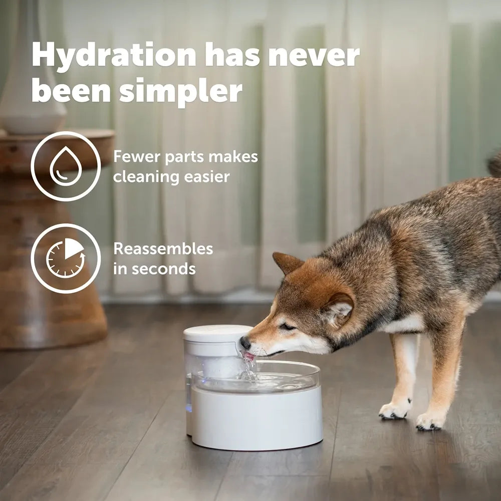 Petsafe Outlast 1.7 Litre Pumpless Pet Water Fountain