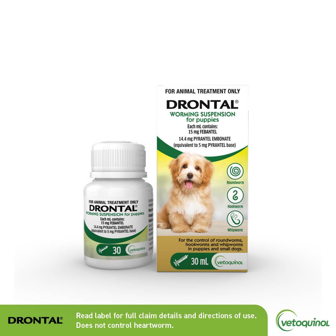 Drontal Puppy Worming Suspension 30ml