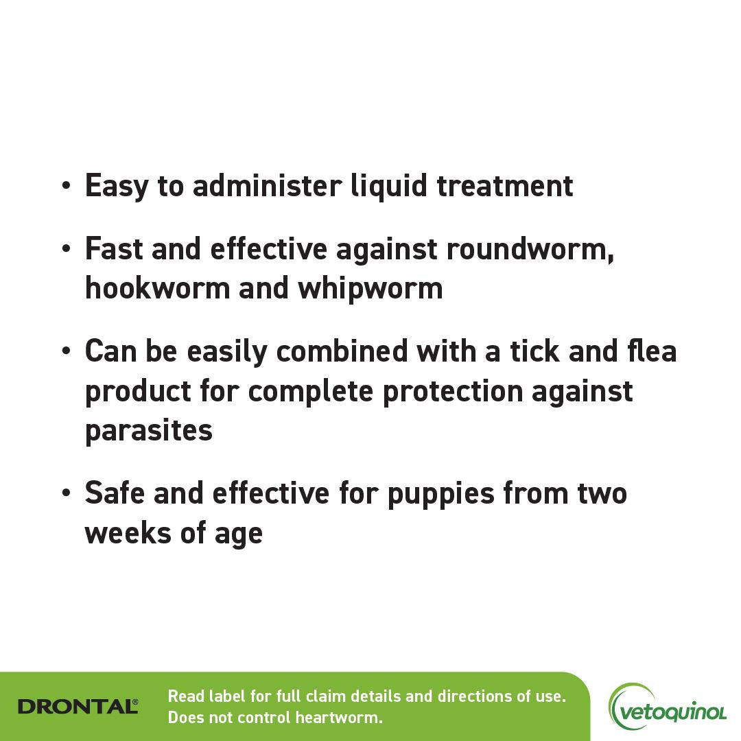 Drontal Puppy Worming Suspension 30ml