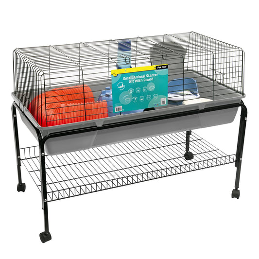 Pet One 2211 Small Animal Starter Kit With Stand
