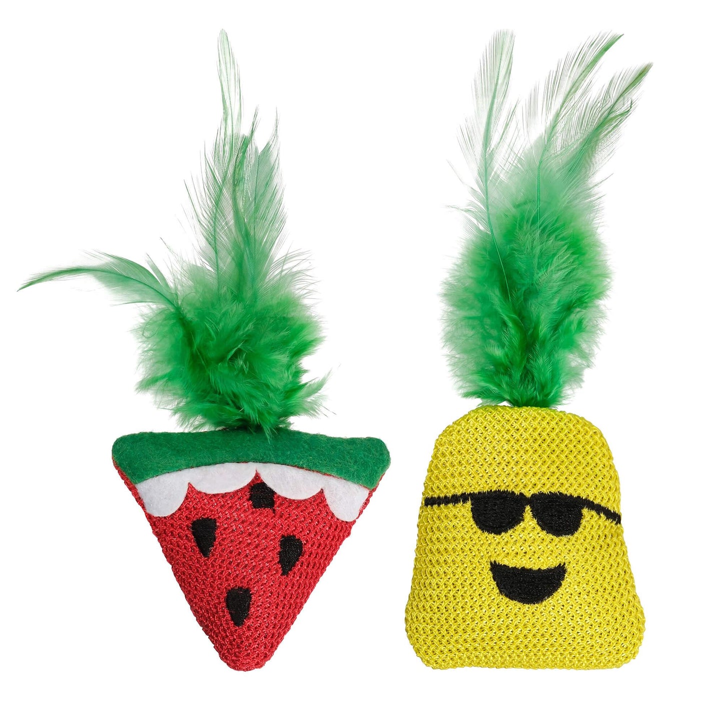 Lexi & Me Dental Fruit Cat Toys 2pk