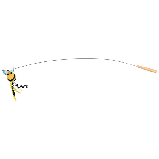 Lexi & Me Bumble Bee Wire Cat Teaser Wand