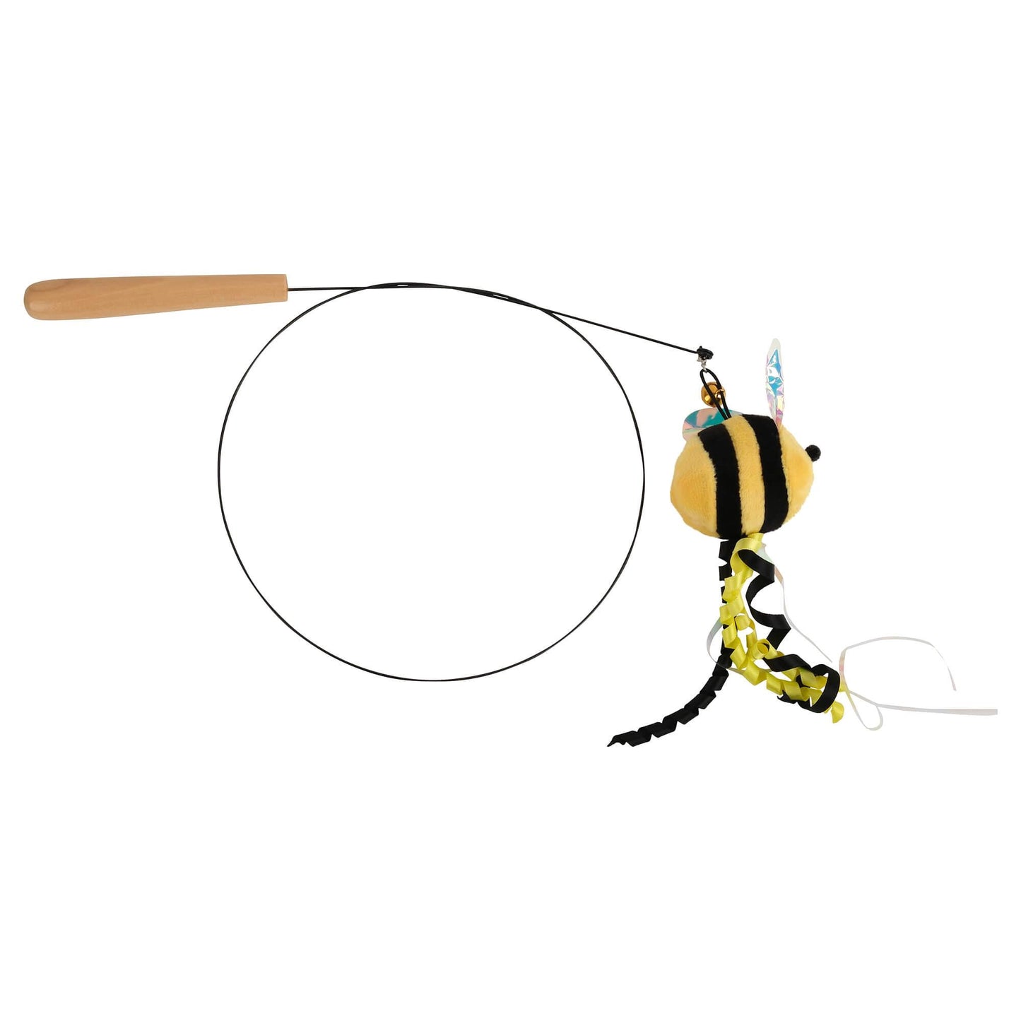 Lexi & Me Bumble Bee Wire Cat Teaser Wand