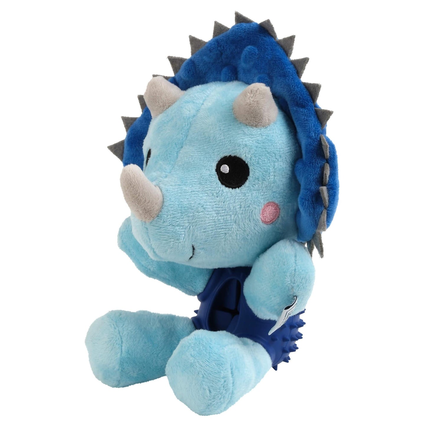 Lexi & Me Dinosaur Plush & Rubber Dog Toy