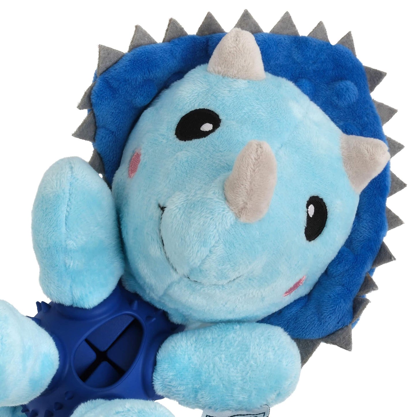 Lexi & Me Dinosaur Plush & Rubber Dog Toy