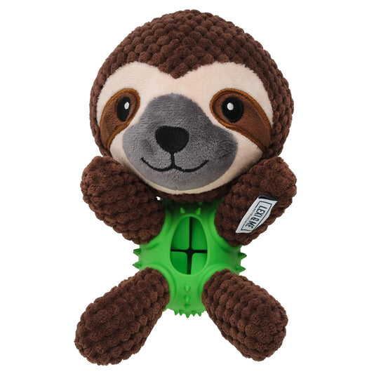 Lexi & Me Sloth Plush & Rubber Dog Toy