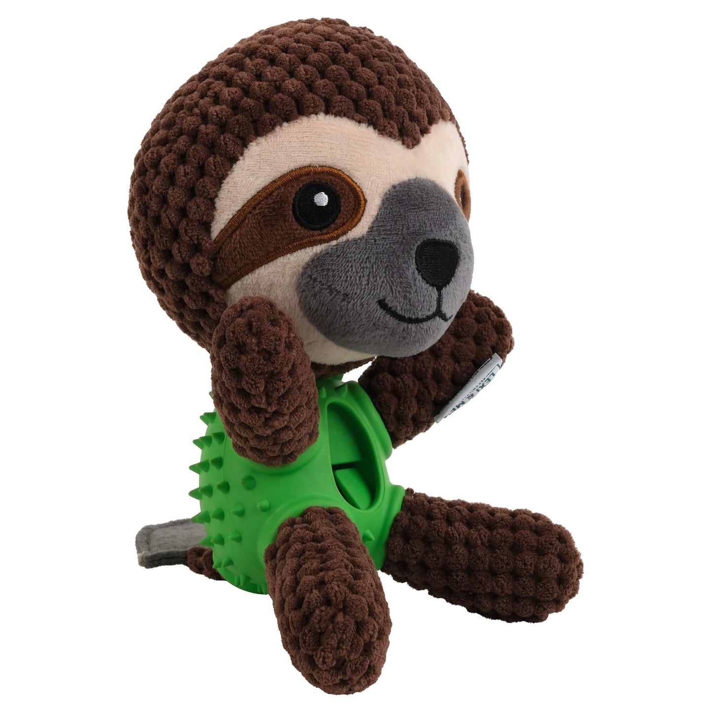 Lexi & Me Sloth Plush & Rubber Dog Toy
