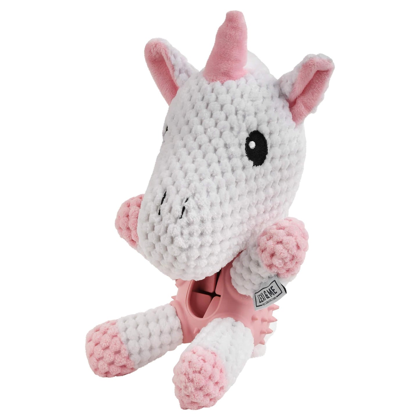 Lexi & Me Unicorn Plush & Rubber Dog Toy