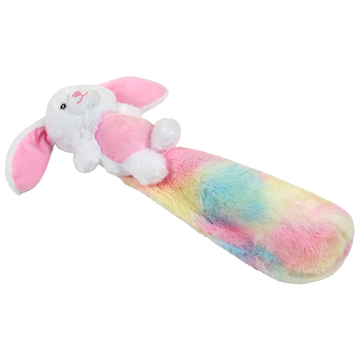 Lexi & Me Rabbit Plush & Bottle Crusher Dog Toy