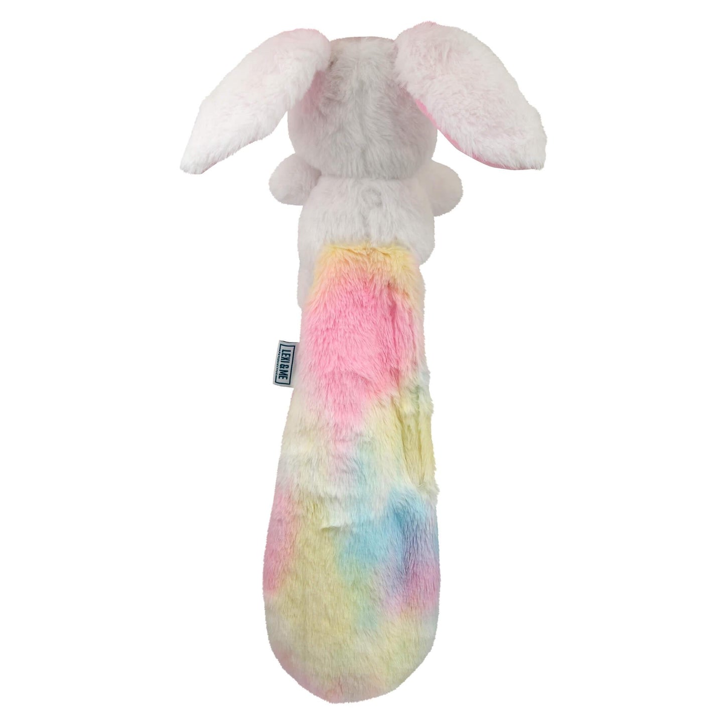 Lexi & Me Rabbit Plush & Bottle Crusher Dog Toy
